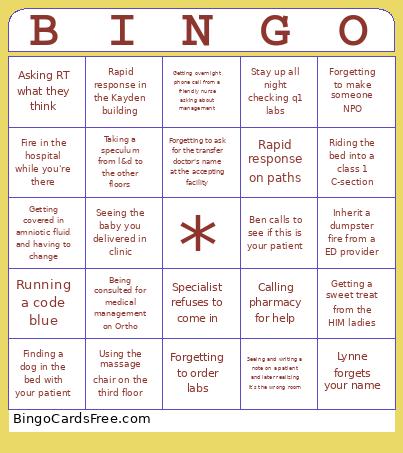 FPS BINGO