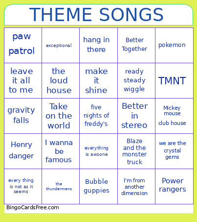 FUNNNNN!!!!! Bingo Card