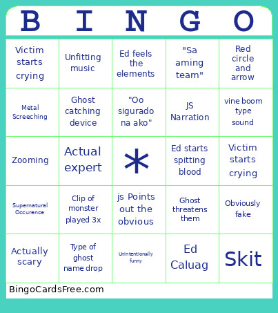 Gabi NgLagim Bingo Card