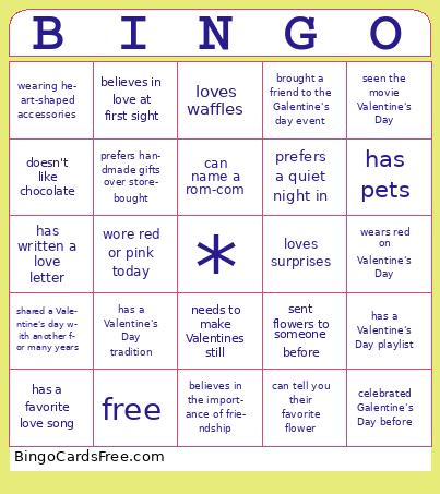 galen Bingo Cards Free Pdf Printable Game, Title: BINGO