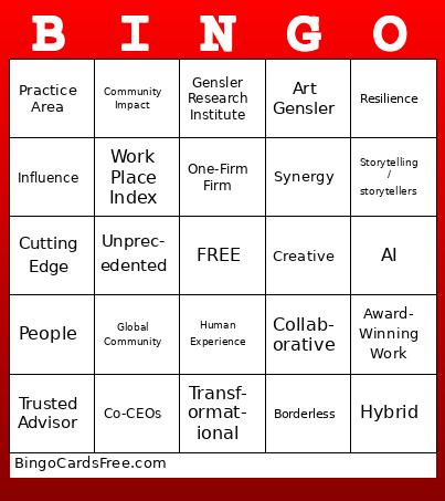 GBos Bingo