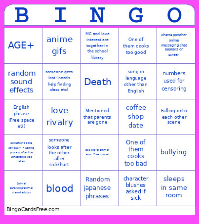 GCMM Indonesia V1 Bingo Card