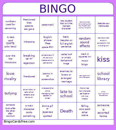 GCMM Indonesia V2.4 Bingo Card