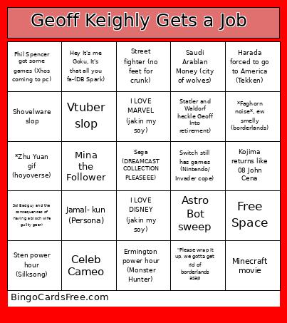 Geoff Keighly Gets a Job  Bingo