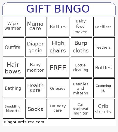 GIFT BINGO