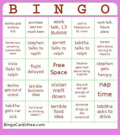 Glovers Visit Asheville Bingo