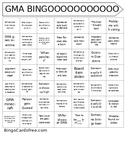 GMA BINGOOOOOOOOOOO