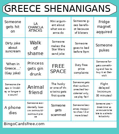 Greece group copies Bingo