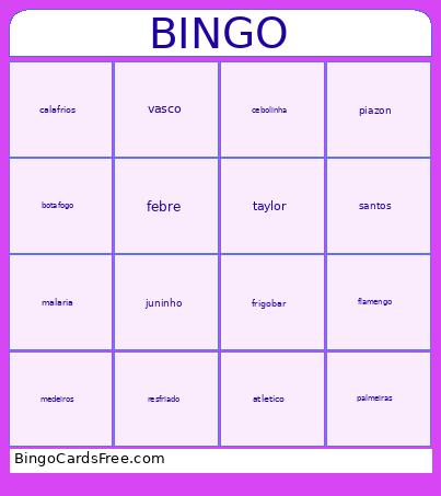 gripe Bingo