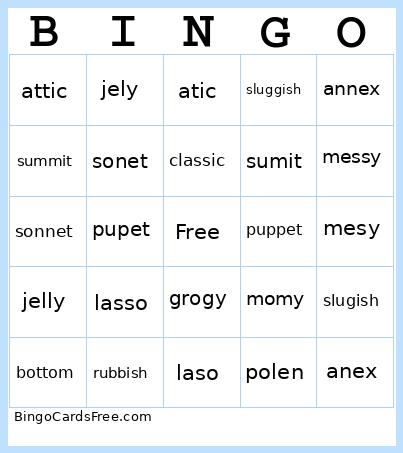 Happy Rule Bingo