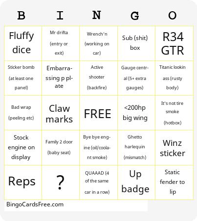 HardparkX Bingo