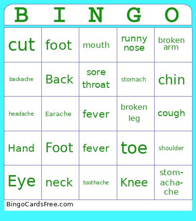 Health Bingo