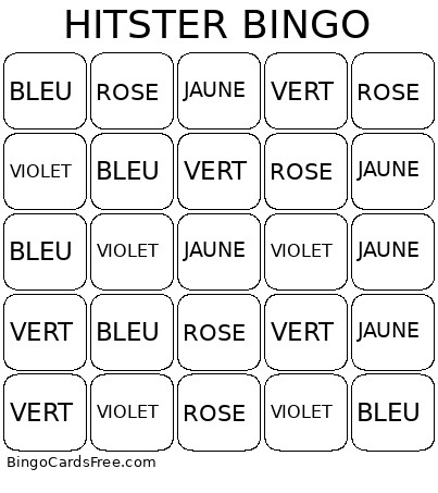 Hitster 2 Bingo Card