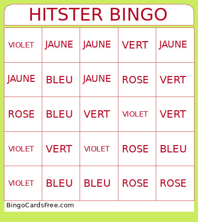 HITSTER Bingo Card 3