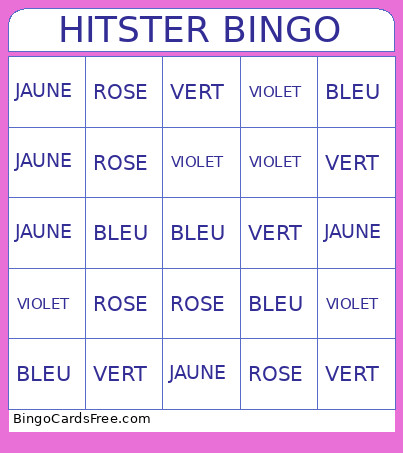 HITSTER Bingo Card 2