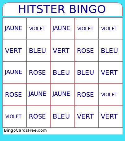 HITSTER Bingo Card