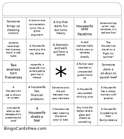 Hold on to Your Peaches Bingo