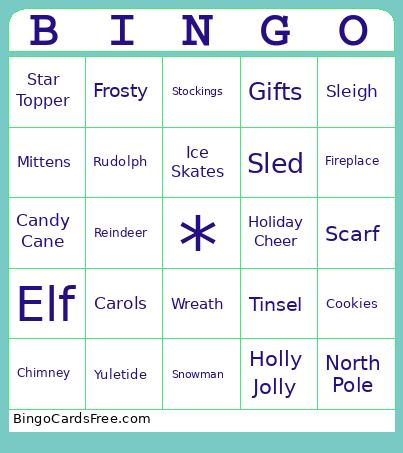 Holiday Bingo