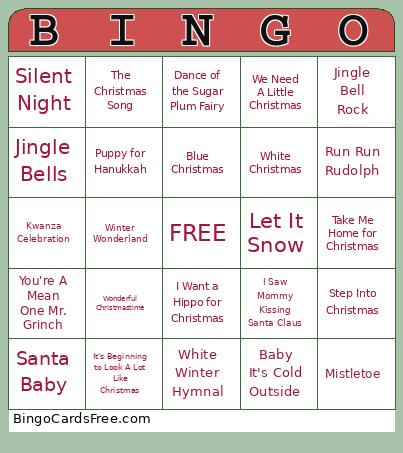 Holiday Bingo