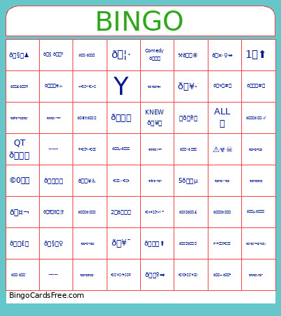 Home Depot Bingo Card