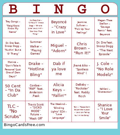 Honey Nation Inc Bingo Card