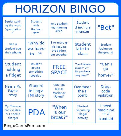 Horizon Bingo