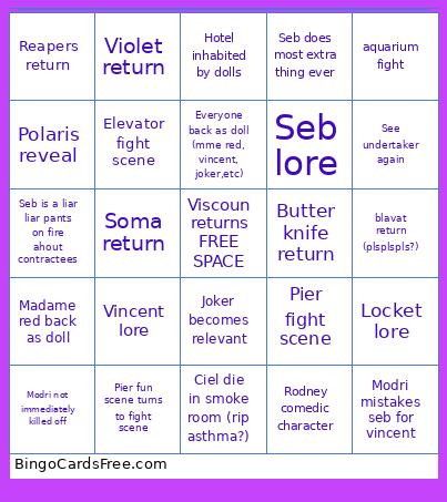 Hotel arc bingo