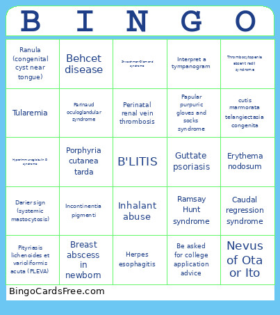 I Saw It On Boards! Bingo Card