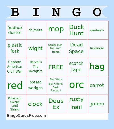 infinite craft Bingo