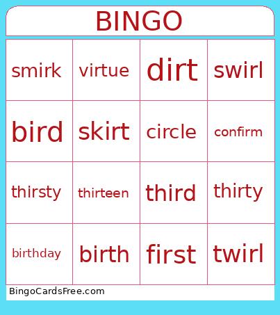 ir bingo