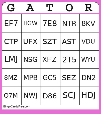 IXL Bingo Card 2