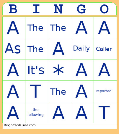 JavahsYo Bingo Card
