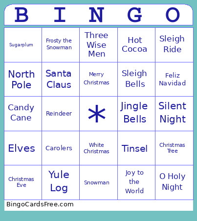 Jenn Test Bingo Card