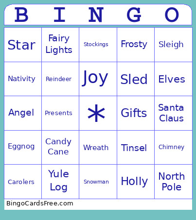 Jenn Test Bingo Card 2
