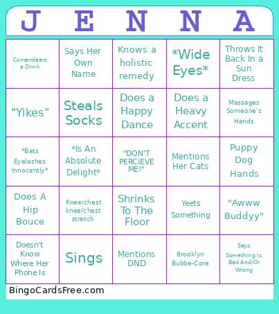 Jenna Bingo 1.0