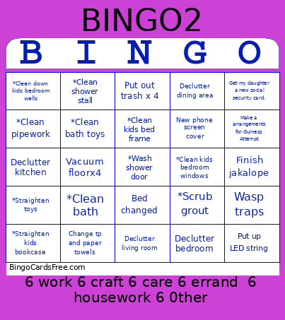 July 2026 Bingo Card 4