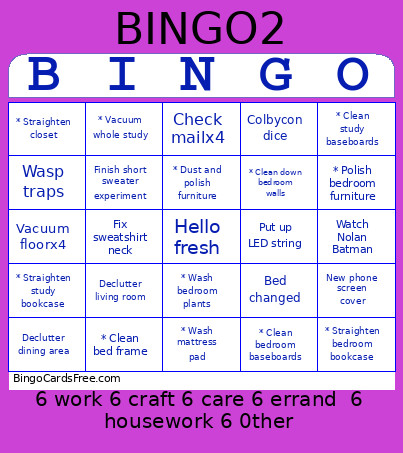 July 2026 Bingo Card 3
