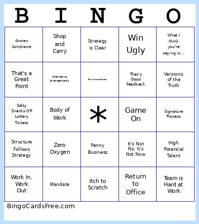 June 18 Bingo