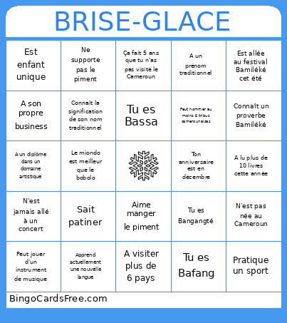 JYA 2025- Bingo Card