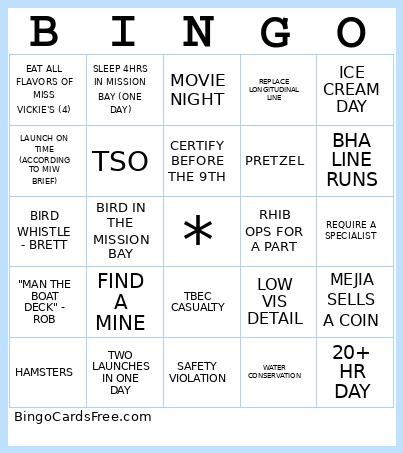KC-CAN Bingo Card 2