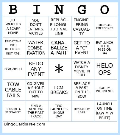 KC-CAN Bingo