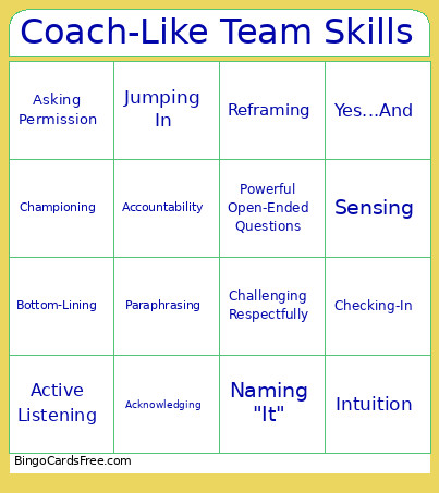 Keep Our Office Humming Bingo Card