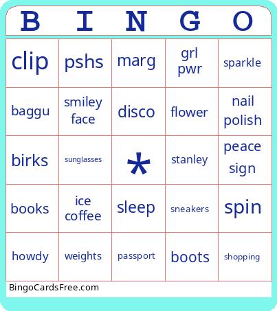 kelly bingo