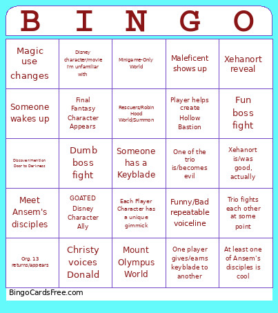 KH_BBS Bingo Card