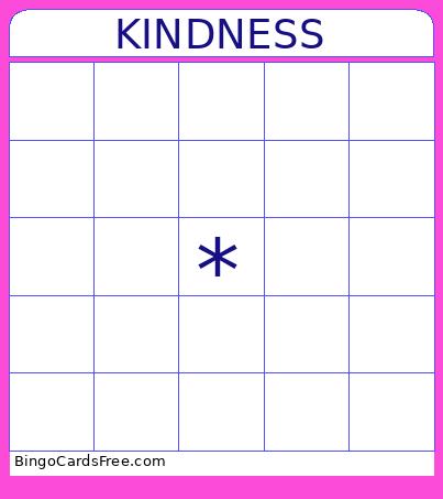 KINDNESS 2 Bingo