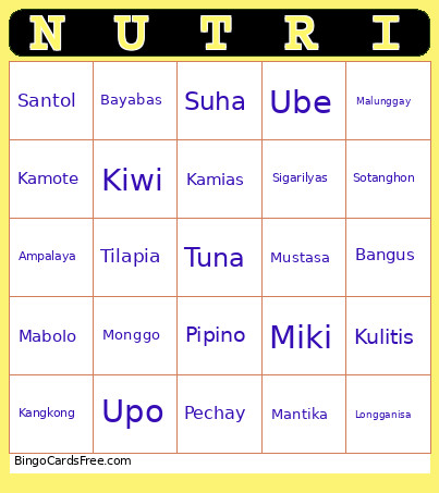 Komunikid Bingo Card