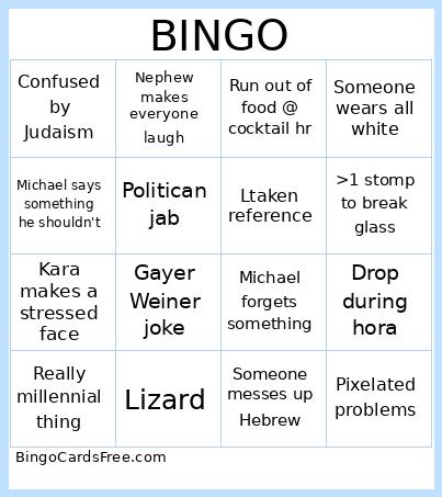 KW+EG Bingo