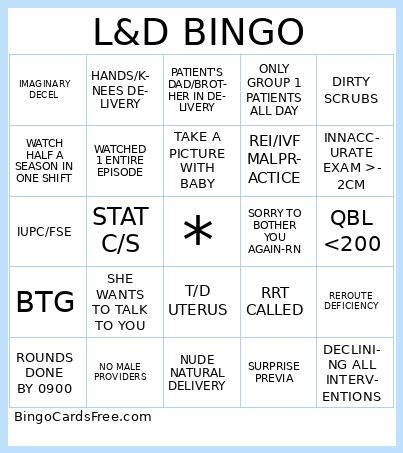L&D BINGO