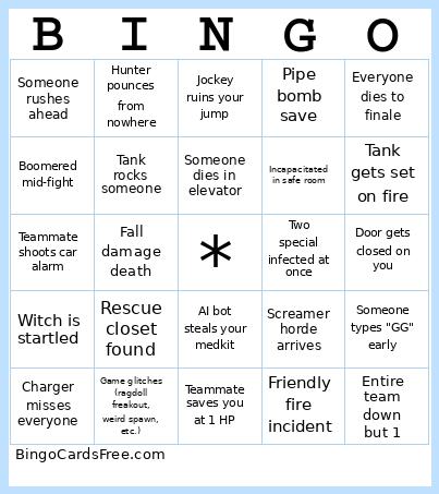 L4d2 bingo