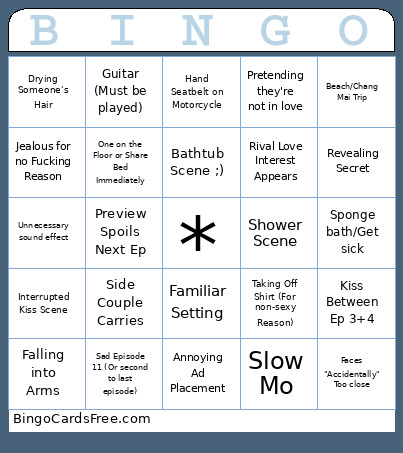Last Twilight Bingo Card